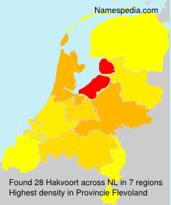 Surname Hakvoort in Netherlands Surname Hakvoort in Netherlands