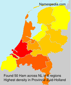Surname Ham in Netherlands Surname Ham in Netherlands