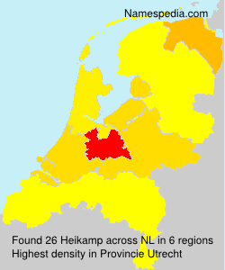 Surname Heikamp in Netherlands Surname Heikamp in Netherlands