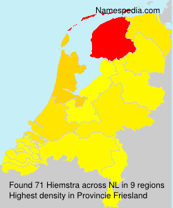 Surname Hiemstra in Netherlands Surname Hiemstra in Netherlands