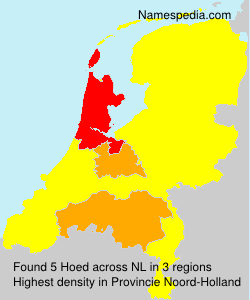 Surname Hoed in Netherlands Surname Hoed in Netherlands