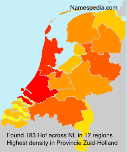 Surname Hof in Netherlands Surname Hof in Netherlands