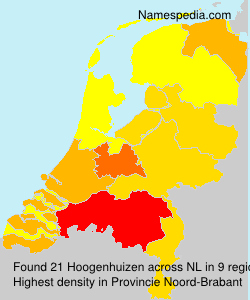 Surname Hoogenhuizen in Netherlands Surname Hoogenhuizen in Netherlands