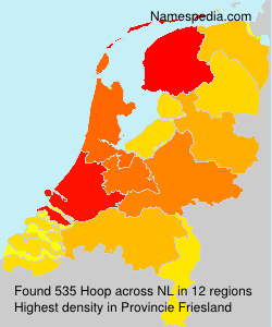 Surname Hoop in Netherlands Surname Hoop in Netherlands