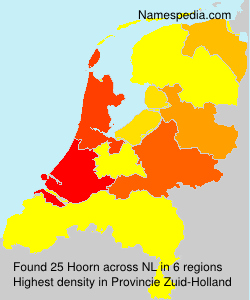Surname Hoorn in Netherlands Surname Hoorn in Netherlands