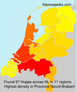 Surname Hoppe in Netherlands Surname Hoppe in Netherlands