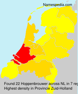 Surname Hoppenbrouwer in Netherlands Surname Hoppenbrouwer in Netherlands
