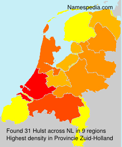 Surname Hulst in Netherlands Surname Hulst in Netherlands