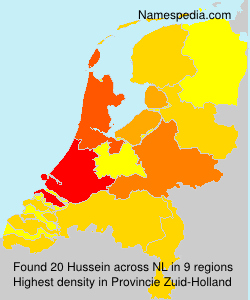 Surname Hussein in Netherlands Surname Hussein in Netherlands