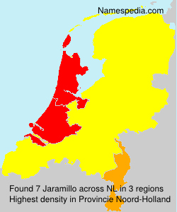 Surname Jaramillo in Netherlands Surname Jaramillo in Netherlands
