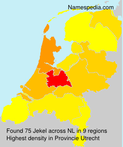 Surname Jekel in Netherlands Surname Jekel in Netherlands