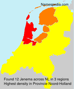 Surname Jenema in Netherlands Surname Jenema in Netherlands