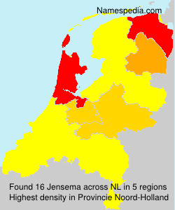 Surname Jensema in Netherlands Surname Jensema in Netherlands