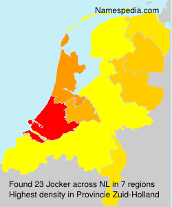 Surname Jocker in Netherlands Surname Jocker in Netherlands