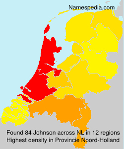 Surname Johnson in Netherlands Surname Johnson in Netherlands