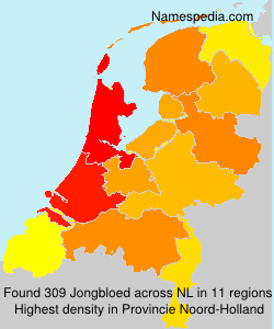 Surname Jongbloed in Netherlands Surname Jongbloed in Netherlands