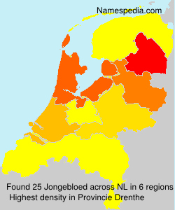 Surname Jongebloed in Netherlands Surname Jongebloed in Netherlands