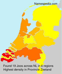 Surname Joos in Netherlands