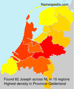 Surname Joseph in Netherlands Surname Joseph in Netherlands
