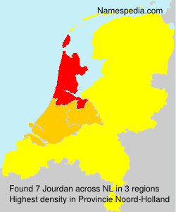 Surname Jourdan in Netherlands Surname Jourdan in Netherlands