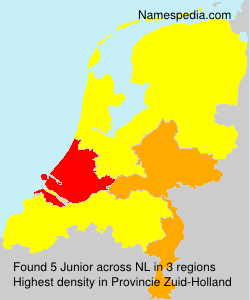 Surname Junior in Netherlands Surname Junior in Netherlands