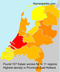 Surname Kaiser in Netherlands