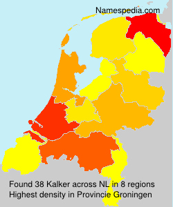 Surname Kalker in Netherlands Surname Kalker in Netherlands
