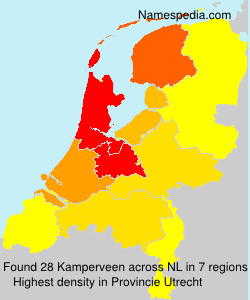 Surname Kamperveen in Netherlands Surname Kamperveen in Netherlands