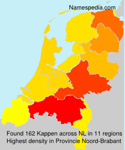 Surname Kappen in Netherlands Surname Kappen in Netherlands