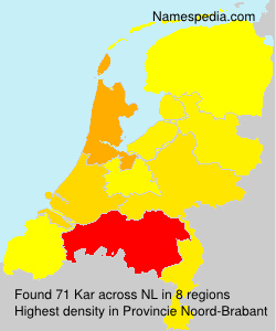 Surname Kar in Netherlands Surname Kar in Netherlands