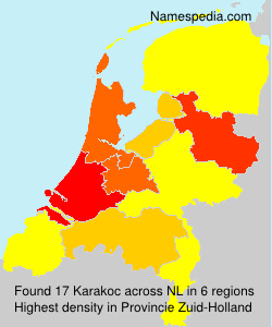 Surname Karakoc in Netherlands Surname Karakoc in Netherlands