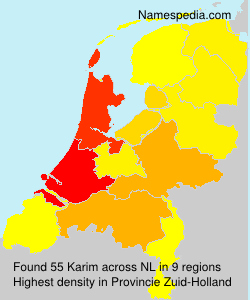 Surname Karim in Netherlands