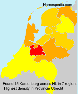 Surname Karsenbarg in Netherlands Surname Karsenbarg in Netherlands