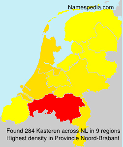 Surname Kasteren in Netherlands Surname Kasteren in Netherlands