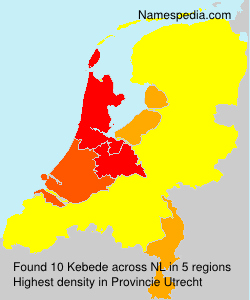 Surname Kebede in Netherlands