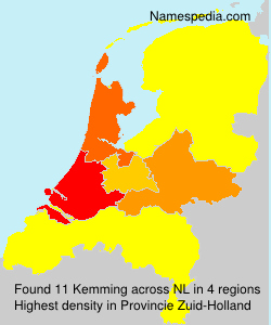 Surname Kemming in Netherlands Surname Kemming in Netherlands