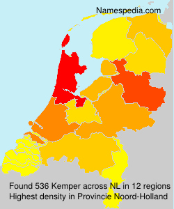 Surname Kemper in Netherlands Surname Kemper in Netherlands