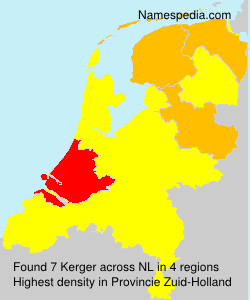 Surname Kerger in Netherlands Surname Kerger in Netherlands