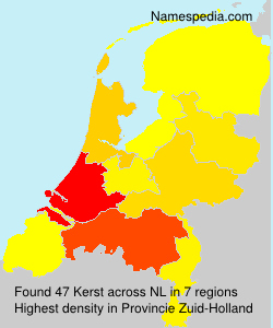 Surname Kerst in Netherlands Surname Kerst in Netherlands