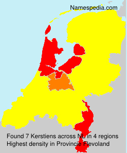 Surname Kerstiens in Netherlands Surname Kerstiens in Netherlands