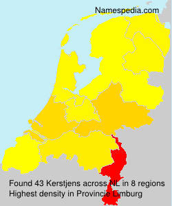 Surname Kerstjens in Netherlands Surname Kerstjens in Netherlands