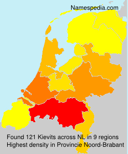Surname Kievits in Netherlands Surname Kievits in Netherlands
