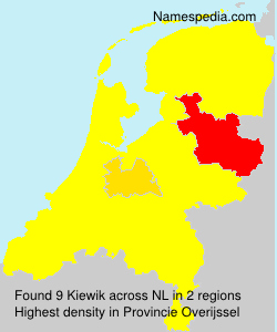 Surname Kiewik in Netherlands Surname Kiewik in Netherlands