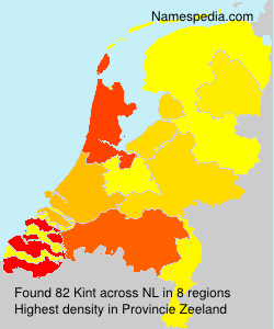 Surname Kint in Netherlands Surname Kint in Netherlands