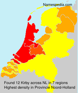 Surname Kirby in Netherlands Surname Kirby in Netherlands