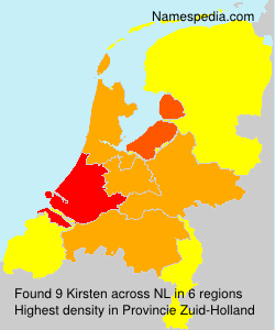 Surname Kirsten in Netherlands Surname Kirsten in Netherlands