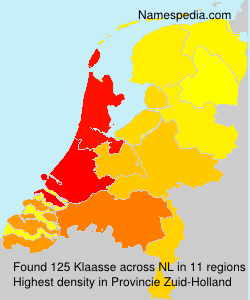 Surname Klaasse in Netherlands Surname Klaasse in Netherlands