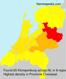 Surname Klompenburg in Netherlands Surname Klompenburg in Netherlands