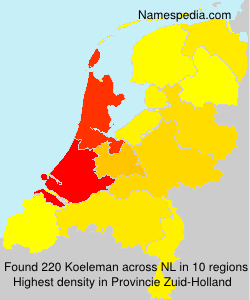 Surname Koeleman in Netherlands Surname Koeleman in Netherlands
