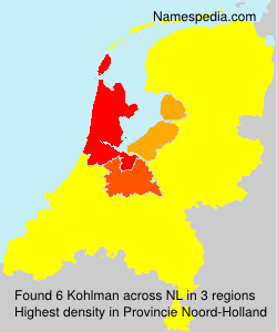 Surname Kohlman in Netherlands Surname Kohlman in Netherlands
